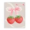 Stupell Industries Feminine Strawberry Pearls Framed Giclee, design by Jesse Keith